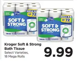 Food 4 Less Kroger Soft & Strong Bath Tissue offer