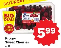 Food 4 Less Kroger Sweet Cherries offer