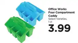 Food 4 Less Office Works Four Compartment Caddy offer