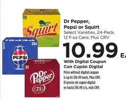 Food 4 Less Dr Pepper, Pepsi or Squirt offer