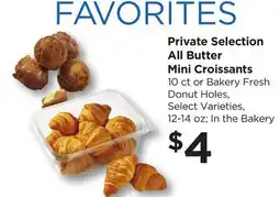Food 4 Less Private Selection All Butter Mini Croissants offer