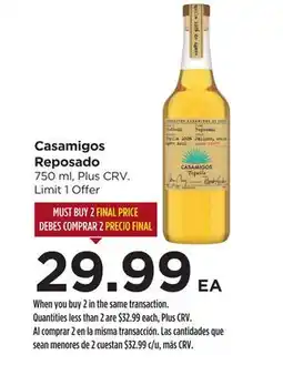 Food 4 Less Casamigos Reposado offer