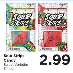 Food 4 Less Sour Strips Candy offer