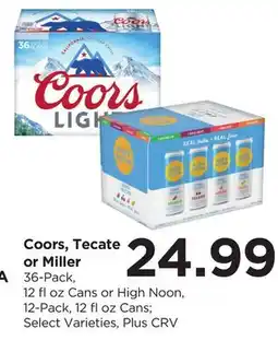 Food 4 Less Coors, Tecate or Miller offer