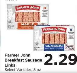 Food 4 Less Farmer John Breakfast Sausage Links offer