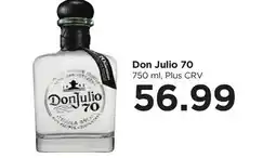 Food 4 Less Don Julio 70 offer