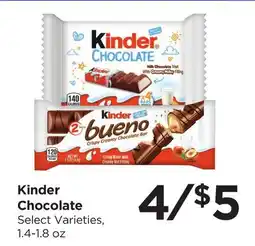 Food 4 Less Kinder Chocolate offer