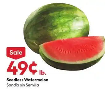 Stater Bros Seedless Watermelon offer