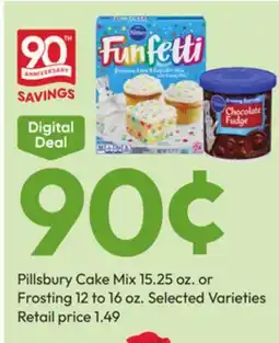 Stater Bros Pillsbury Cake Mix 15.25 oz. or Frosting 12 to 16 oz offer