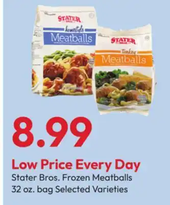 Stater Bros Stater Bros. Frozen Meatballs offer