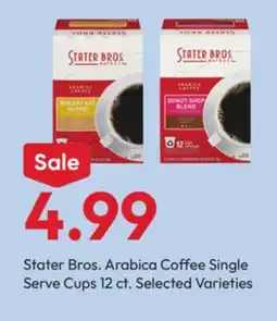 Stater Bros Stater Bros. Arabica Coffee Single Serve Cups offer