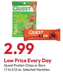 Stater Bros Quest Protein Chips or Bars offer