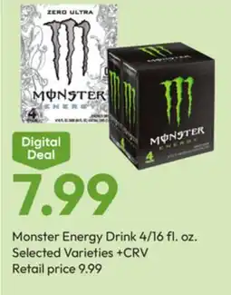 Stater Bros Monster Energy Drink offer