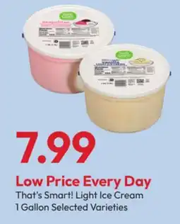 Stater Bros That's Smart! Light Ice Cream offer