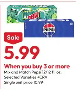 Stater Bros Pepsi offer