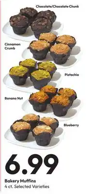 Stater Bros Bakery Muffins offer