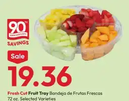 Stater Bros Fresh Cut Fruit Tray offer