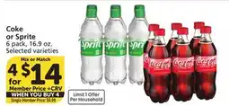Albertsons Coke or Sprite offer