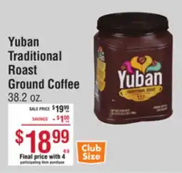 Smart & Final Yuban Traditional Roast Ground Coffee offer
