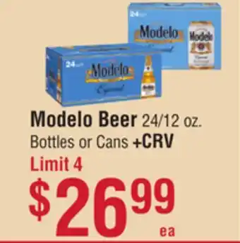 Smart & Final Modelo Beer offer