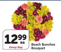 Albertsons Beach Bunches Bouquet offer