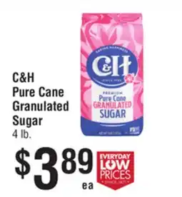 Smart & Final C&H Pure Cane Granulated Sugar offer