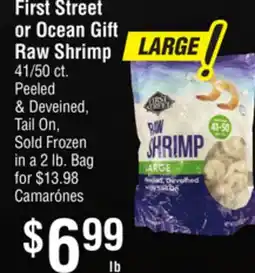 Smart & Final First Street or Ocean Gift Raw Shrimp offer