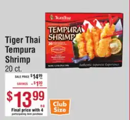 Smart & Final Tiger Thai Tempura Shrimp offer