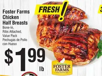 Smart & Final Foster Farms Chicken Half Breasts offer