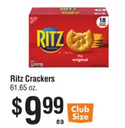 Smart & Final Ritz Crackers offer