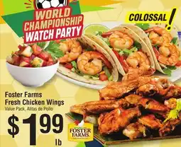 Smart & Final Foster Farms Fresh Chicken Wings offer