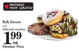Pavilions Bulk Donuts offer