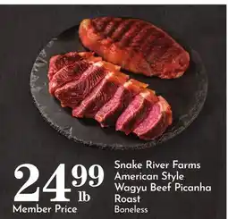 Pavilions Snake River Farms American Style Wagyu Beef Picanha Roast offer