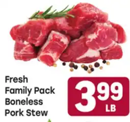 Tony’s Fresh Market Fresh Family Pack Boneless Pork Stew offer
