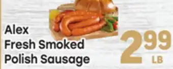 Tony’s Fresh Market Alex Fresh Smoked Polish Sausage offer