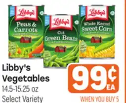 Tony’s Fresh Market Libby's Vegetables offer
