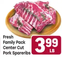 Tony’s Fresh Market Fresh Family Pack Center Cut Pork Spareribs offer