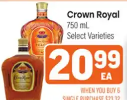 Tony’s Fresh Market Crown Royal offer