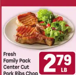Tony’s Fresh Market Fresh Family Pack Center Cut Pork Ribs Chop offer
