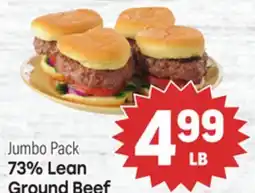 Tony’s Fresh Market Jumbo Pack 73% Lean Ground Beef offer
