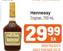 Tony’s Fresh Market Hennessy Cognac offer