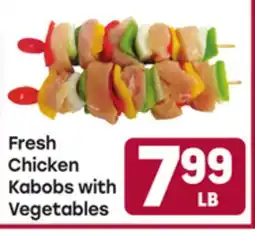 Tony’s Fresh Market Fresh Chicken Kabobs with Vegetables offer