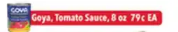 Tony’s Fresh Market Goya, Tomato Sauce offer