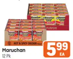 Tony’s Fresh Market Maruchan offer
