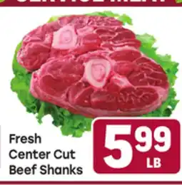 Tony’s Fresh Market Fresh Center Cut Beef Shanks offer