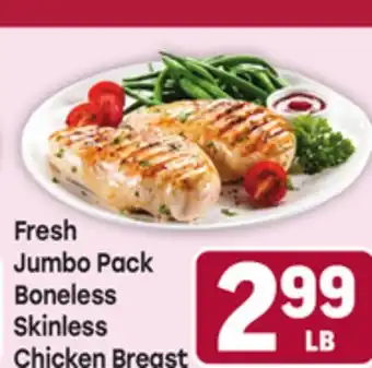 Tony’s Fresh Market Fresh Jumbo Pack Boneless Skinless Chicken Breast offer