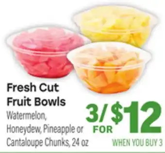 Tony’s Fresh Market Fresh Cut Fruit Bowls offer