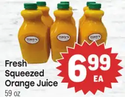 Tony’s Fresh Market Fresh Squeezed Orange Juice offer