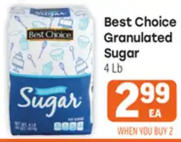 Tony’s Fresh Market Best Choice Granulated Sugar offer