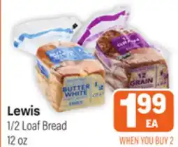 Tony’s Fresh Market Lewis 1/2 Loaf Bread offer